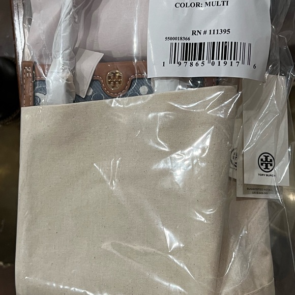 T MONOGRAM DENIM MINI TOTE 
New with tag - Picture 4 of 6